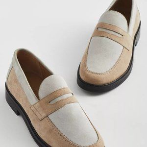 UO Suede Loafer in Neutral Men's size 8